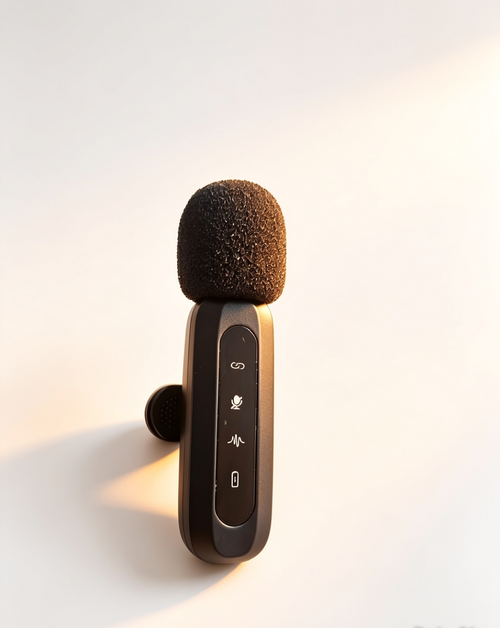 Micrófono Inalámbrico Lavalier Profesional para Celular – Grabación de Audio y Transmisiones